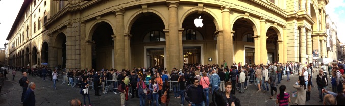 Apple Store opening